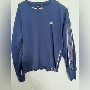 Adidas Cho Crewneck Sweatshirt in Tech Indigo